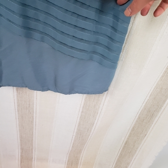 Soft Surroundings Maxi Skirt Blue‎ Size Small Lagenlook Modest - Picture 3 of 6